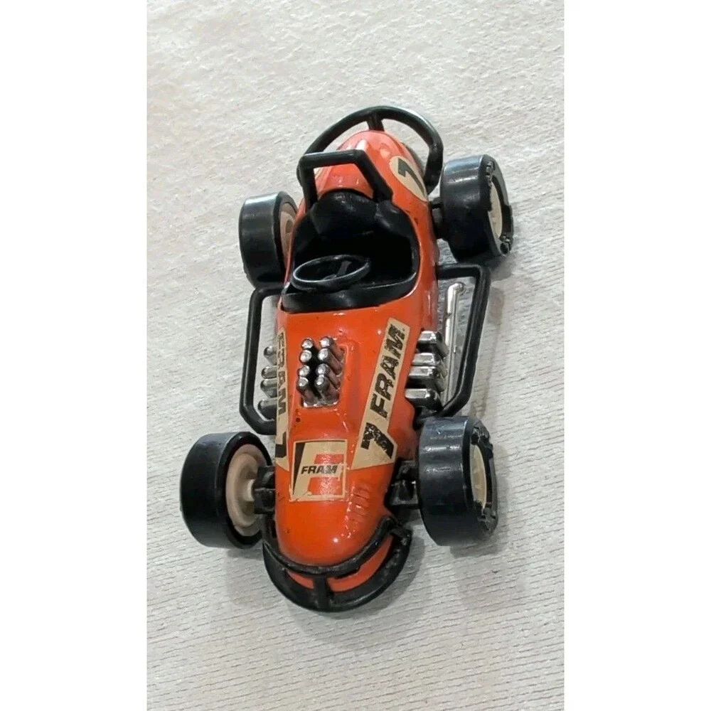Vintage 1970s Buddy L Zip Wheel Sprint Car #7 Fram Race Car